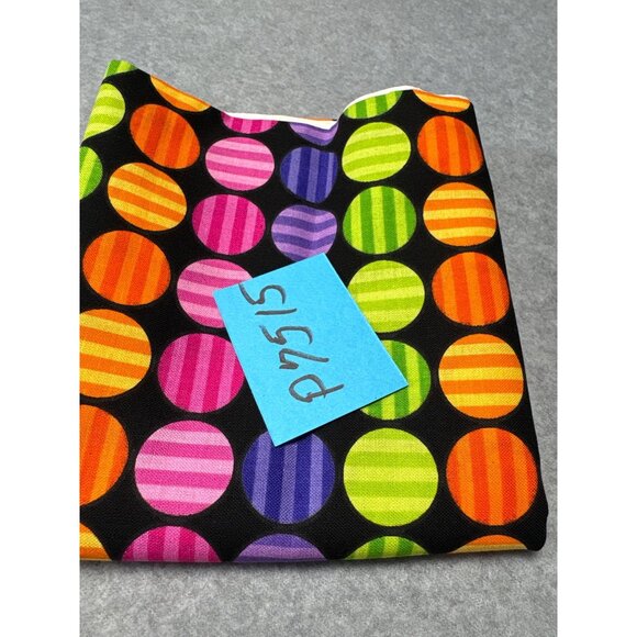 Lakehouse Dry Goods Little Inner Circle Fabric 15"x44" Striped Dots Multicolor C - Picture 7 of 7